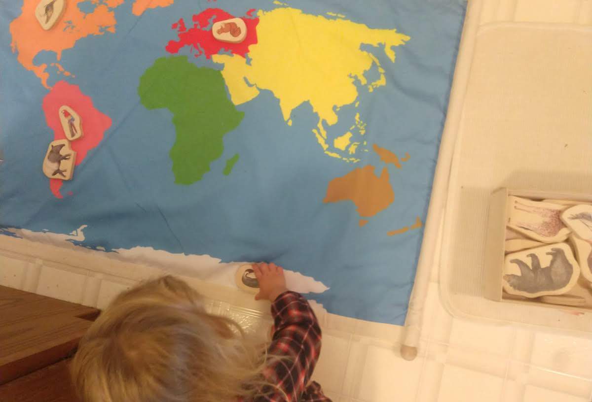 Montessori Homeschool Week 3 - Maps & Number Chains - Geography, Number ...