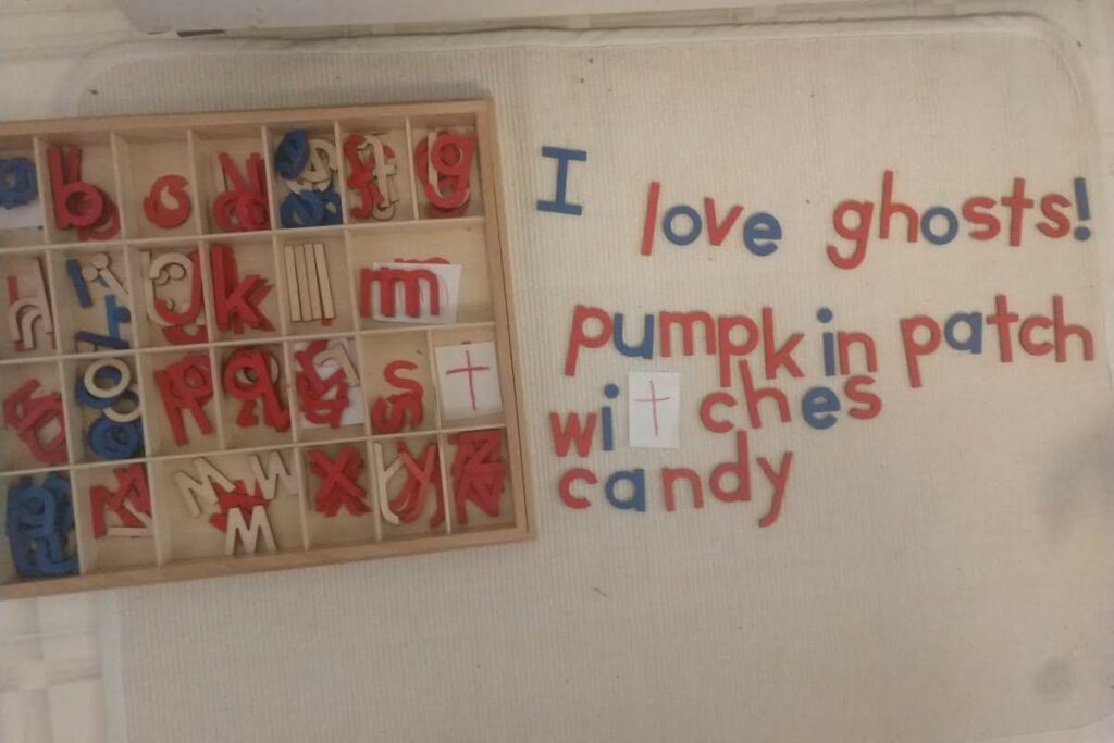 Halloween Movable Alphabet